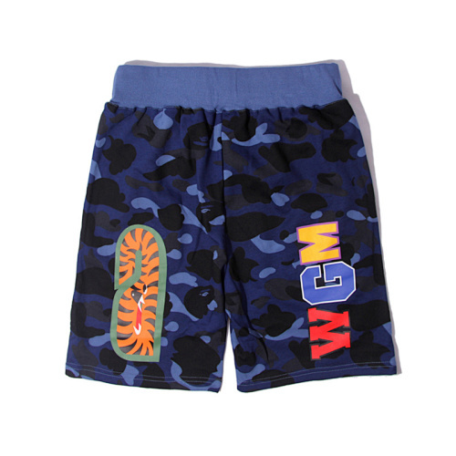 EM Sneakers BAPE Camouflage Shark Mouth Shorts Blue