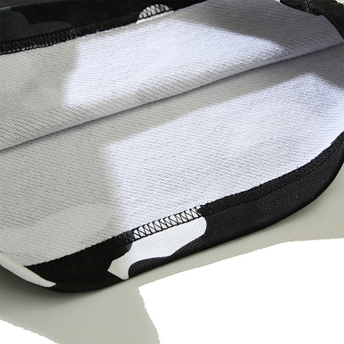 EM Sneakers BAPE Shark Camouflage Black and White Patchwork Shorts #507