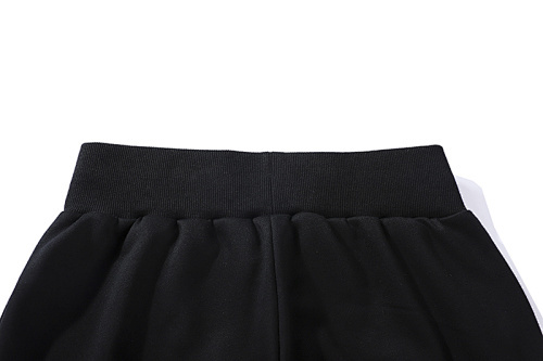 EM Sneakers BAPE Shark Wide Sweat Shorts Black