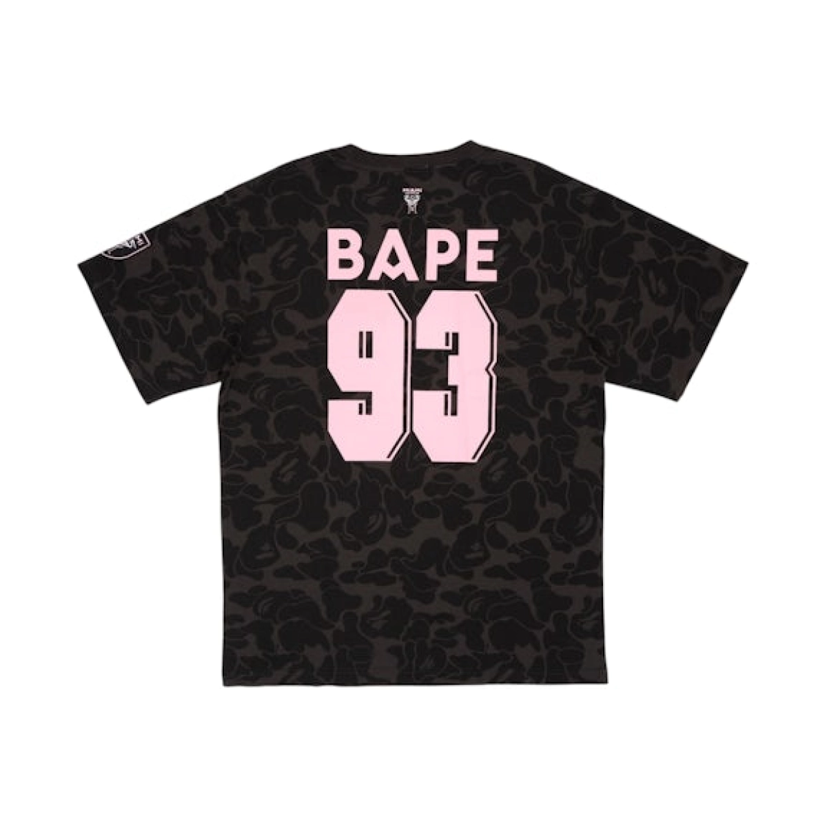 EM Sneakers BAPE x Inter Miami CF Camo T-Shirt & Shorts Sets Black