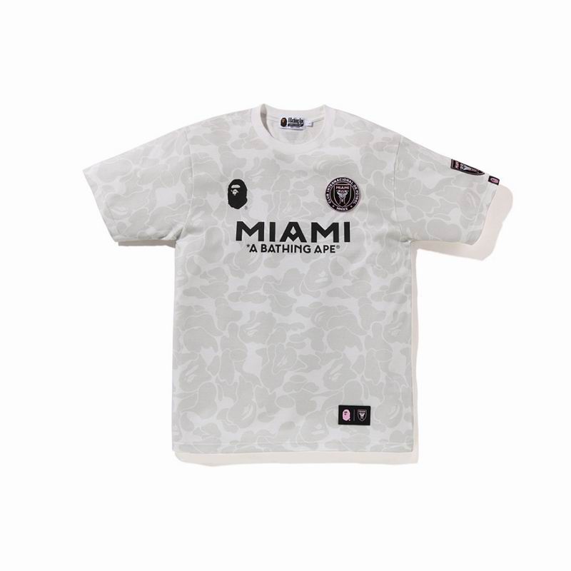EM Sneakers BAPE x Inter Miami CF Camo T-Shirt & Shorts Sets Gray