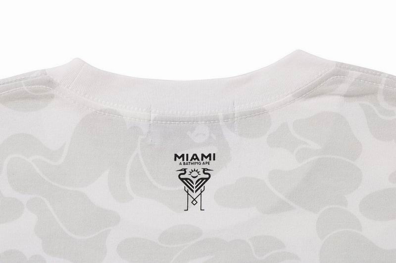 EM Sneakers BAPE x Inter Miami CF Camo T-Shirt & Shorts Sets Gray