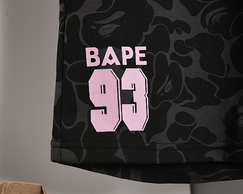 EM Sneakers BAPE x Inter Miami CF Sweatshort Black