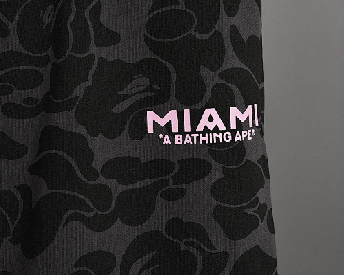 EM Sneakers BAPE x Inter Miami CF Sweatshort Black