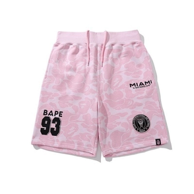 EM Sneakers BAPE x Inter Miami CF Sweatshort Pink 01