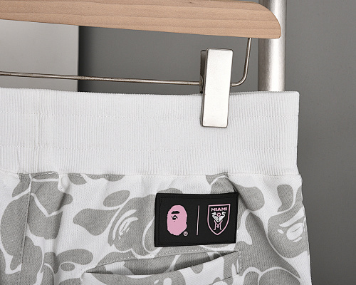 EM Sneakers BAPE x Inter Miami CF Sweatshort White