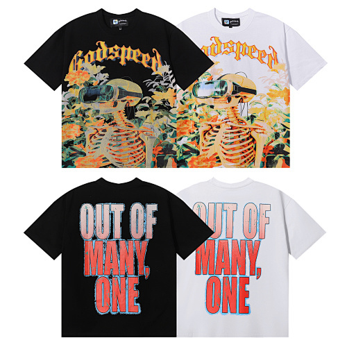 EM Sneakers Godspeed T-shirt #7029 Black /White