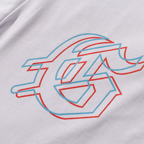 EM Sneakers Godspeed Wild West Skull Cowboy Cactus Print T-shirt #7023 Black /White /Purple