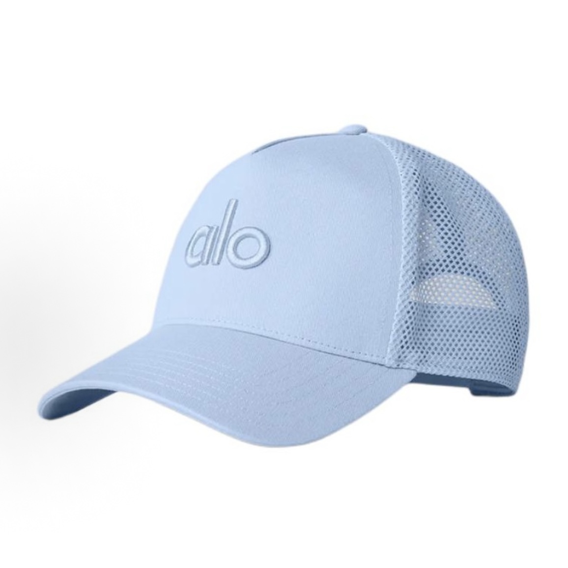 EM Sneakers Alo Yoga District Trucker Hat Sky Blue