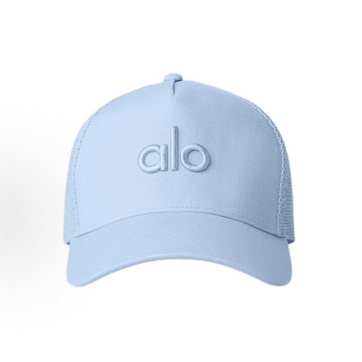 EM Sneakers Alo Yoga District Trucker Hat Sky Blue