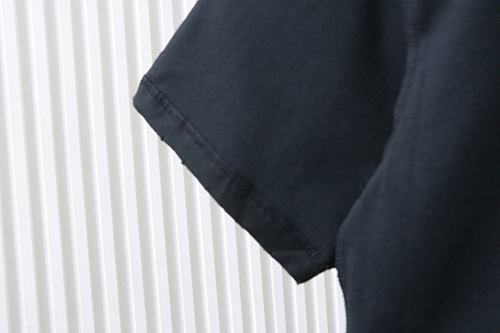 EM Sneakers Balenciaga 24SS Castle Print Distressed Short-Sleeve T-Shirt Black