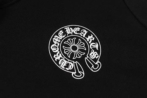 EM Sneakers Chrome Hearts Hong Kong Exclusive Scroll Label Hoodie Black
