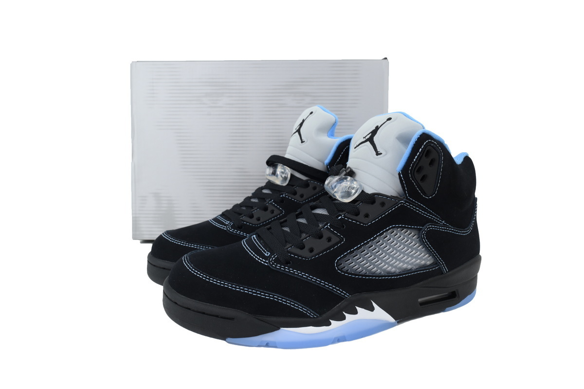 EM Sneakers Air Jordan 5 Retro Black University Blue 2026