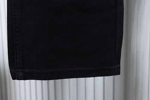 EM Sneakers Balenciaga 24SS Slashed Distressed Jeans Black