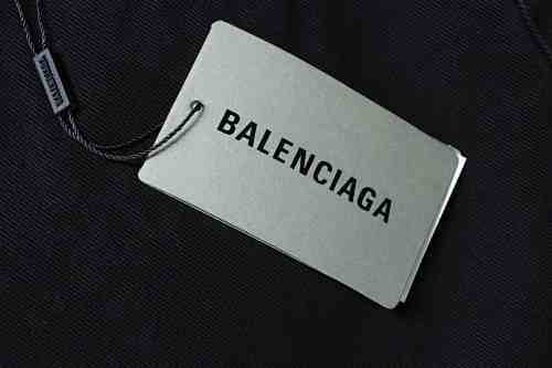 EM Sneakers Balenciaga 24SS Slashed Distressed Jeans Black