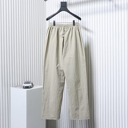 EM Sneakers Balenciaga 26SS Half-Circle Letter Embroidery Sweatpants Creamy Apricot