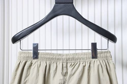 EM Sneakers Balenciaga 26SS Half-Circle Letter Embroidery Sweatpants Creamy Apricot