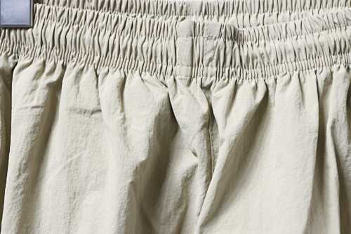 EM Sneakers Balenciaga 26SS Half-Circle Letter Embroidery Sweatpants Creamy Apricot