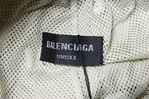 EM Sneakers Balenciaga 26SS Half-Circle Letter Embroidery Sweatpants Creamy Apricot