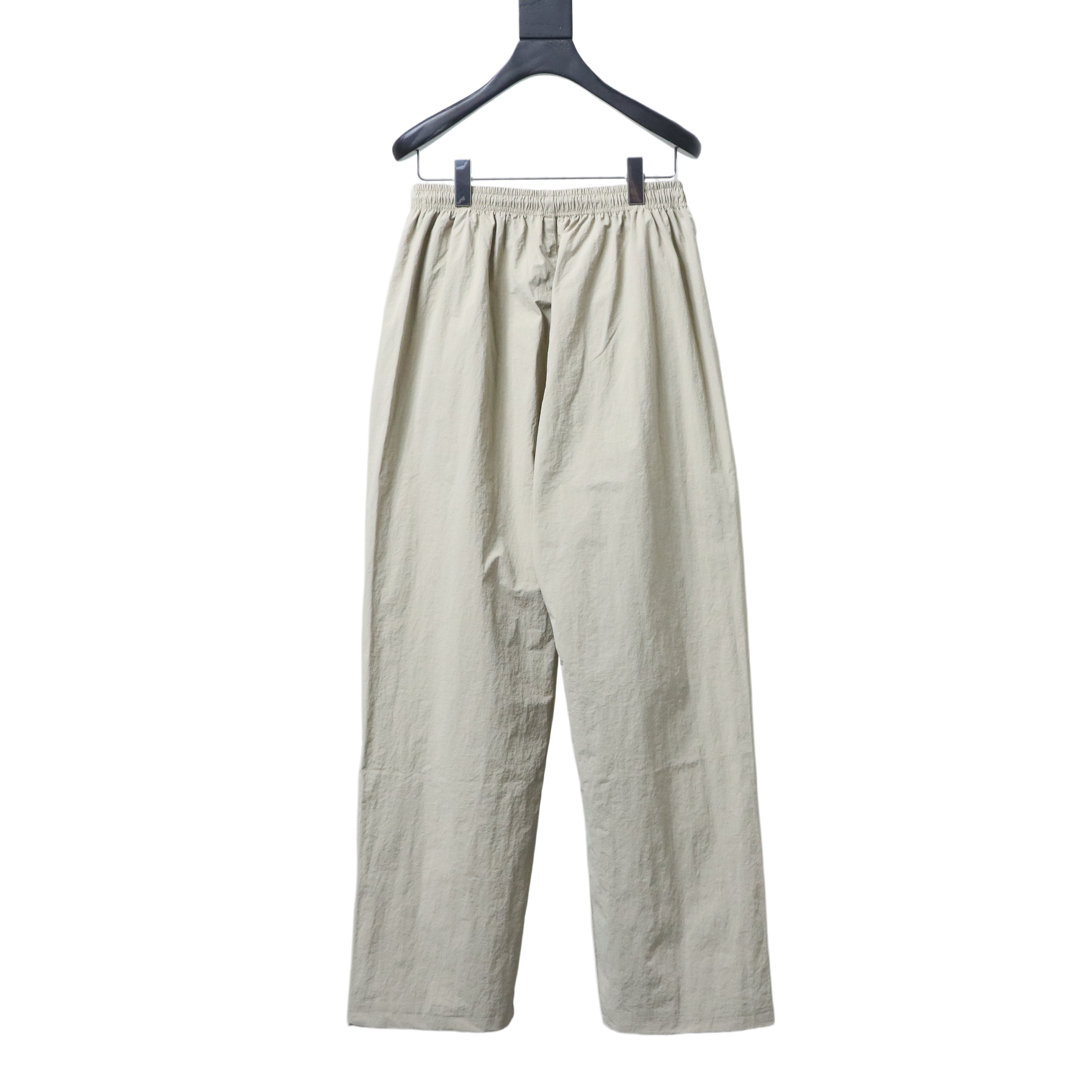 EM Sneakers Balenciaga 26SS Half-Circle Letter Embroidery Sweatpants Creamy Apricot