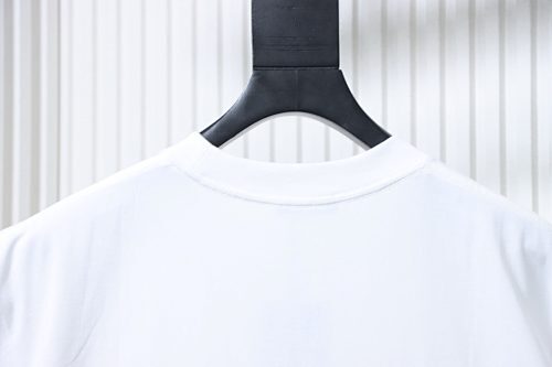 EM Sneakers Balenciaga & Paris Multi-Element Logo Print T-Shirt White