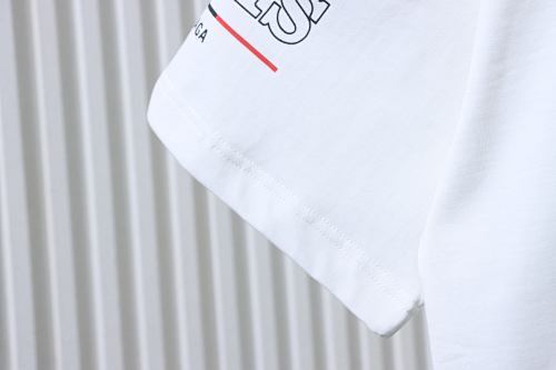 EM Sneakers Balenciaga & Paris Multi-Element Logo Print T-Shirt White