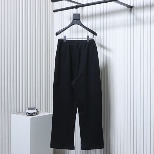 EM Sneakers Balenciaga (BLCG) SS23 Cola Embroidery Wide-Leg Sweatpant Black