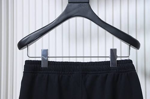 EM Sneakers Balenciaga (BLCG) SS23 Cola Embroidery Wide-Leg Sweatpant Black