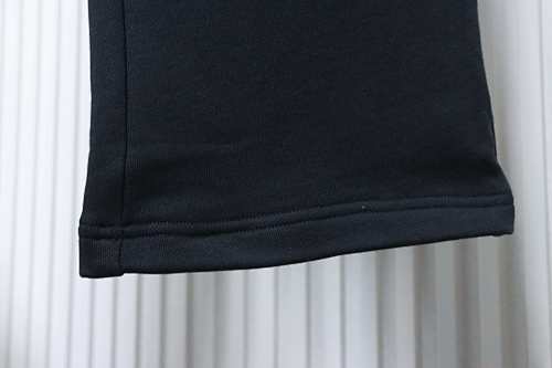 EM Sneakers Balenciaga (BLCG) SS23 Cola Embroidery Wide-Leg Sweatpant Black