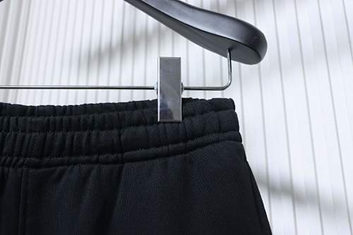 EM Sneakers Balenciaga (BLCG) SS23 Cola Embroidery Wide-Leg Sweatpant Black