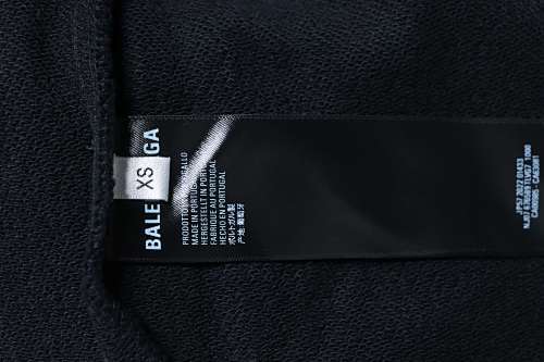 EM Sneakers Balenciaga (BLCG) SS23 Cola Embroidery Wide-Leg Sweatpant Black