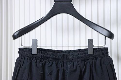 EM Sneakers Balenciaga 26SS Half-Circle Letter Embroidery Sweatpants Black