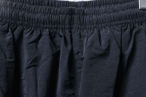 EM Sneakers Balenciaga 26SS Half-Circle Letter Embroidery Sweatpants Black