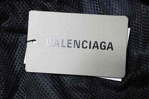 EM Sneakers Balenciaga 26SS Half-Circle Letter Embroidery Sweatpants Black