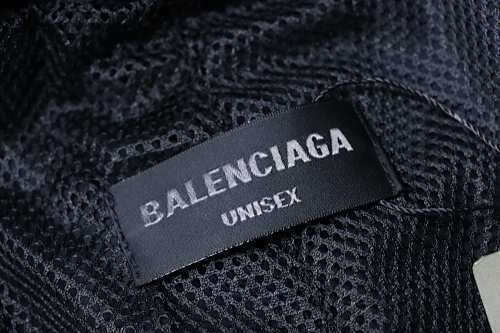 EM Sneakers Balenciaga 26SS Half-Circle Letter Embroidery Sweatpants Black