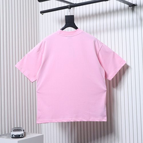 EM Sneakers Balenciaga Fountain Letter Print T-Shirt Pink