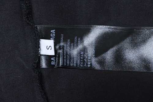 EM Sneakers Balenciaga Heavyweight Snow-Washed Distressed Buckle-Print T-Shirt Black