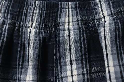 EM Sneakers Balenciaga Paneled Plaid Sweatpants Dark Grey