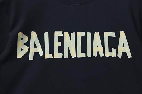 EM Sneakers Balenciaga Masking Tape T-Shirt Black