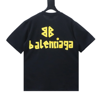EM Sneakers Balenciaga Masking Tape T-Shirt Black 02