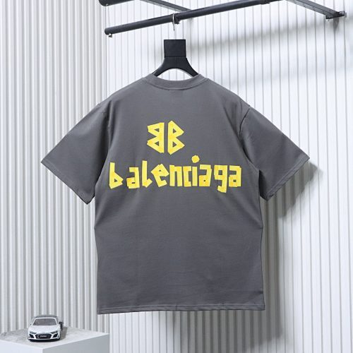 EM Sneakers Balenciaga Masking Tape T-Shirt Gray