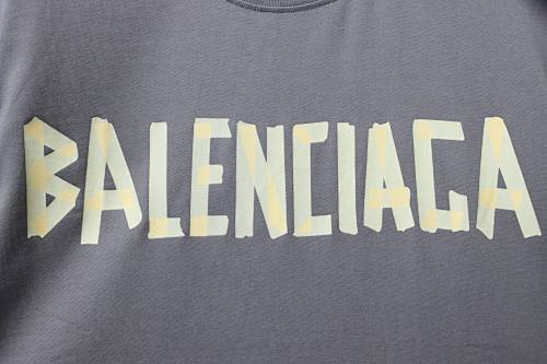 EM Sneakers Balenciaga Masking Tape T-Shirt Gray