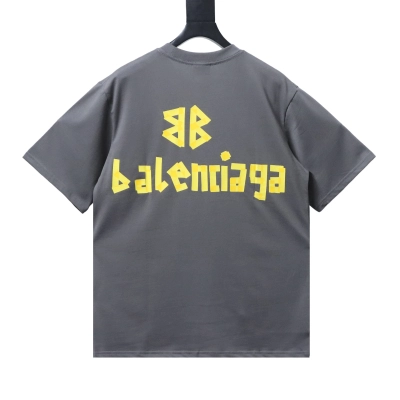 EM Sneakers Balenciaga Masking Tape T-Shirt Gray 02