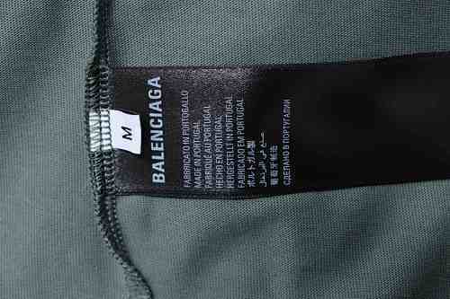 EM Sneakers Balenciaga Masking Tape T-Shirt Green