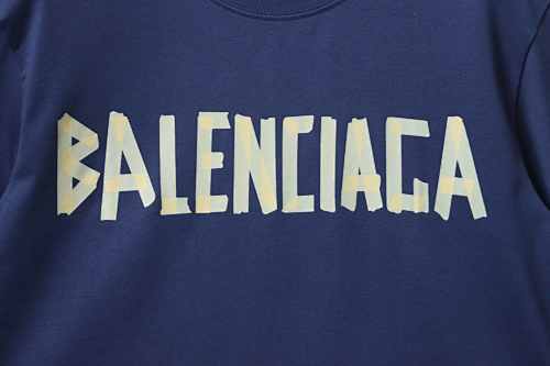 EM Sneakers Balenciaga Masking Tape T-Shirt Navy