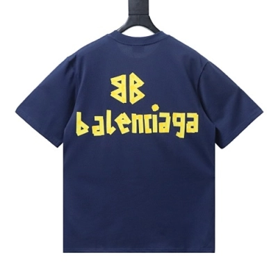 EM Sneakers Balenciaga Masking Tape T-Shirt Navy 02