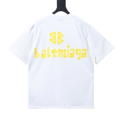 EM Sneakers Balenciaga Masking Tape T-Shirt White 02