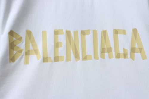 EM Sneakers Balenciaga Masking Tape T-Shirt White
