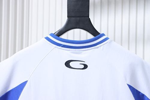 EM Sneakers Balenciaga x NBA Collab Series: Oversized Color-block T-Shirt White Blue