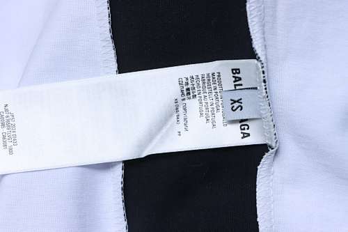 EM Sneakers Balenciaga x NBA Collab Series: Oversized Color-block T-Shirt White Blue